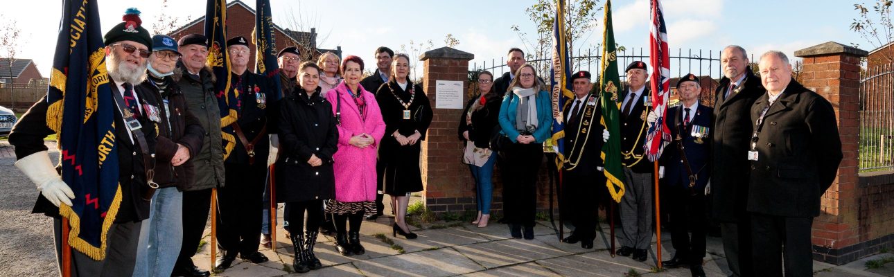 Banner image related to 'Plaque unveiled at new housing development in honour of the Kings Regiment and Royal Artillery'