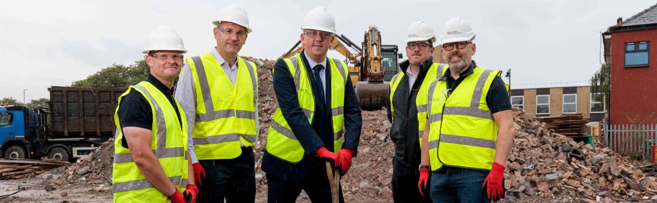 Banner image related to 'One Vision Housing break ground at new housing development in Crosby'