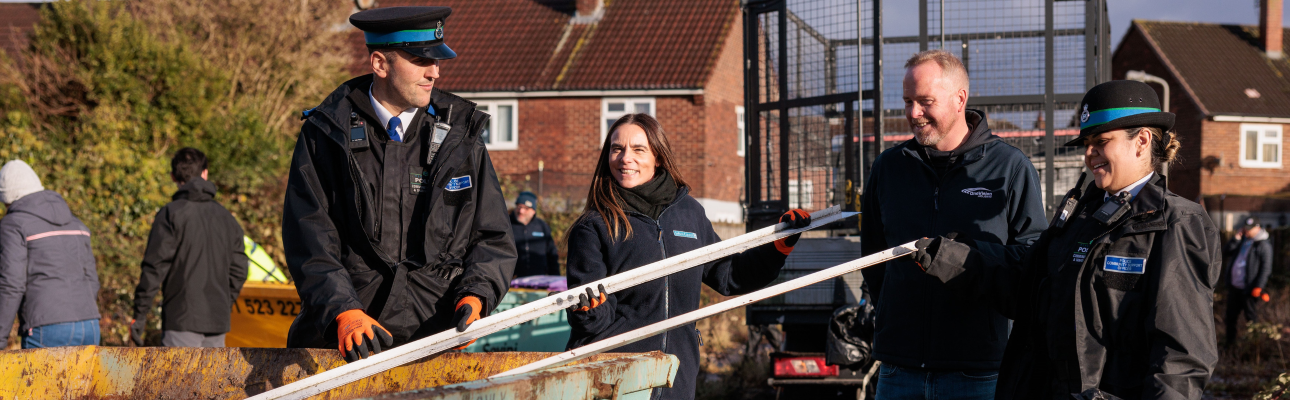 Banner image related to 'Transforming a fly-tipping hotspot into a vibrant community garden'