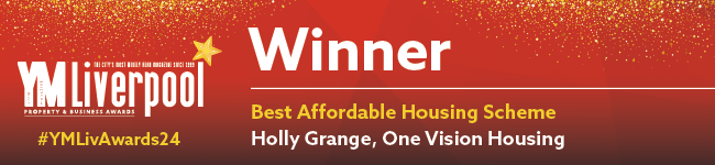 Banner image related to 'Holly Grange wins ‘Best Affordable Housing Scheme’ at YM Liverpool Property & Business Awards'