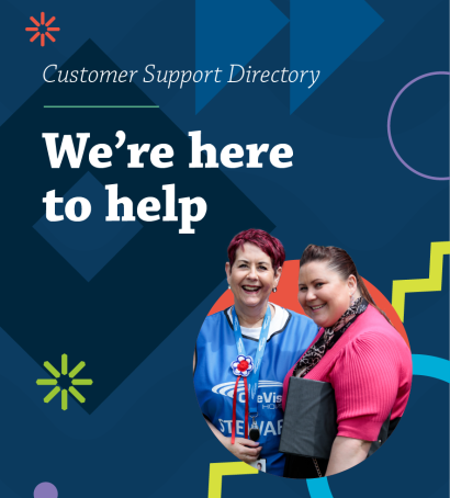 We’re here to help. Click here to get support with paying your bills, finding local services, keeping warm and more 1