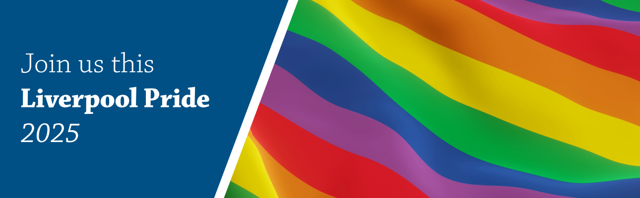 Banner image related to 'One Vision Housing is coming together for Liverpool Pride… Join us!'
